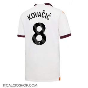 Manchester City Mateo Kovacic #8 Seconda Maglia 2023-24 Manica Corta